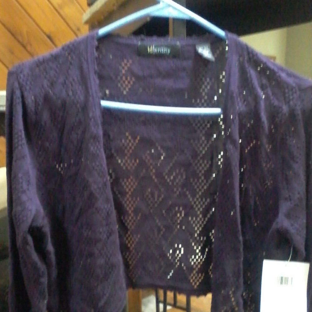 Identity Womens Vintage 80% silk sweater Large